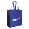 NW7048
	-NON WOVEN JUMBO GROCERY TOTE-Royal Blue/Black